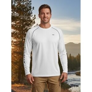 Field & Stream T-Shirt Mens 2XL Long Sleeve Fishing Moisture Wicking‎ Lghtwght